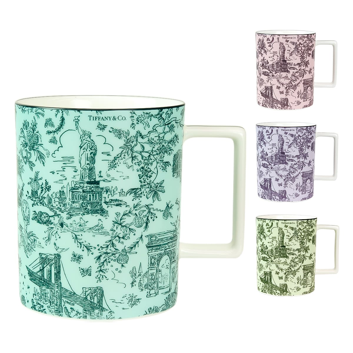 楽天市場】Tiffany.co ティファニー マグカップ カップ トワレ ボーン