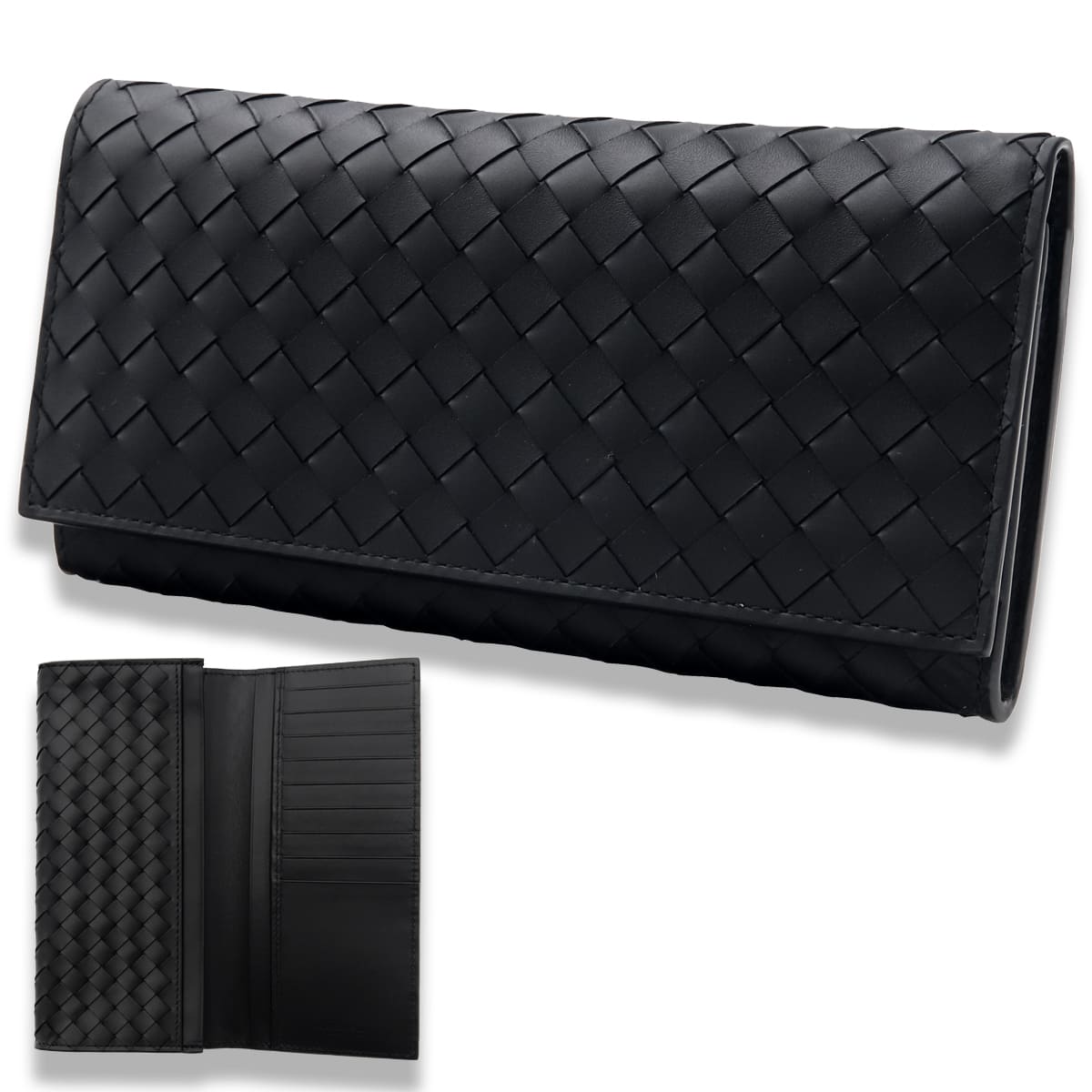 楽天市場】【名入れ可】ボッテガ 財布 ボッテガヴェネタ 長財布 メンズ