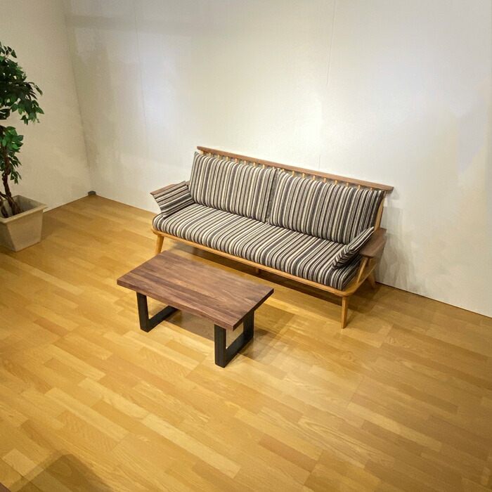 楽天市場】センターテーブル 110幅 90幅 100幅 ウォールナット カフェ