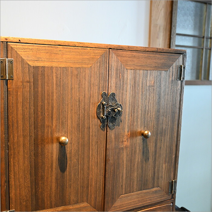 楽天市場】1点物 杉古材 小さな扉付き収納ボックス シェルフ 収納棚