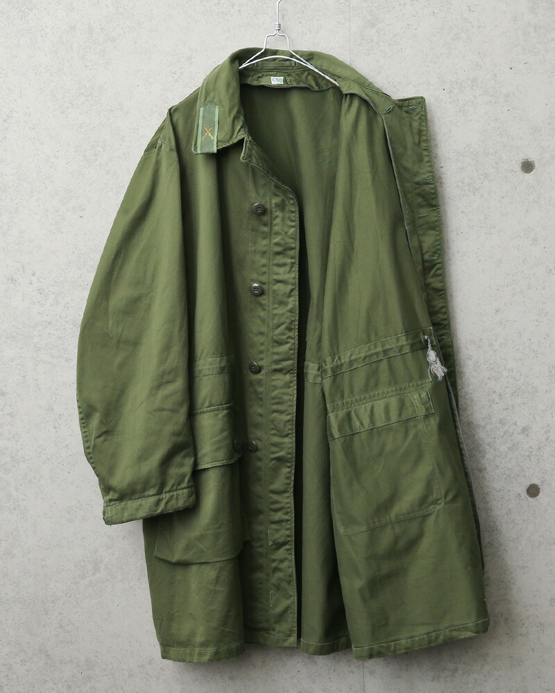 楽天市場】☆実物 USED スウェーデン軍 M-59 フィールドコート
