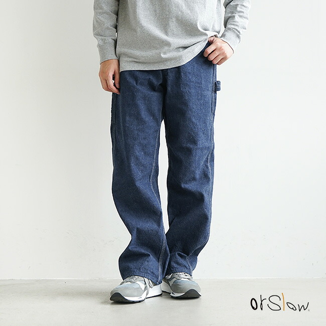 01-5120-81]orSlow(オアスロウ)PAINTER PANTS ONE WASH(ペインター