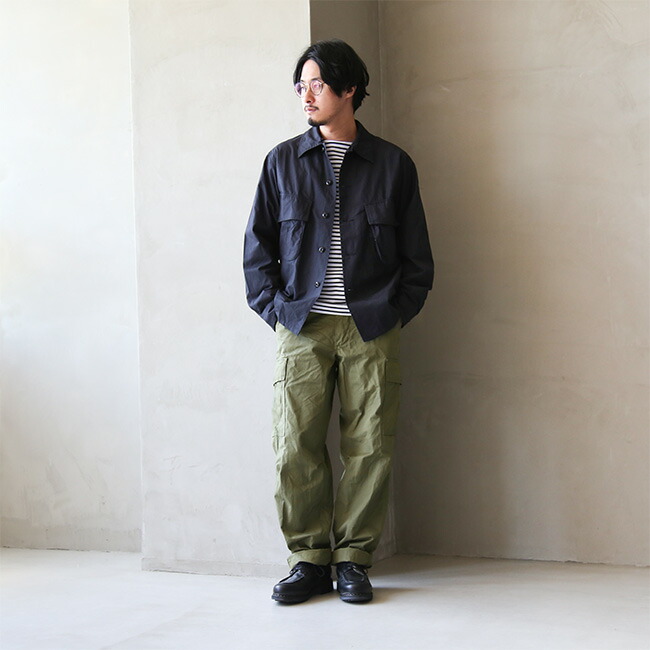 03-V5260RIP]orSlow(オアスロウ) VINTAGE FIT 6 POCKET CARGO PANTS
