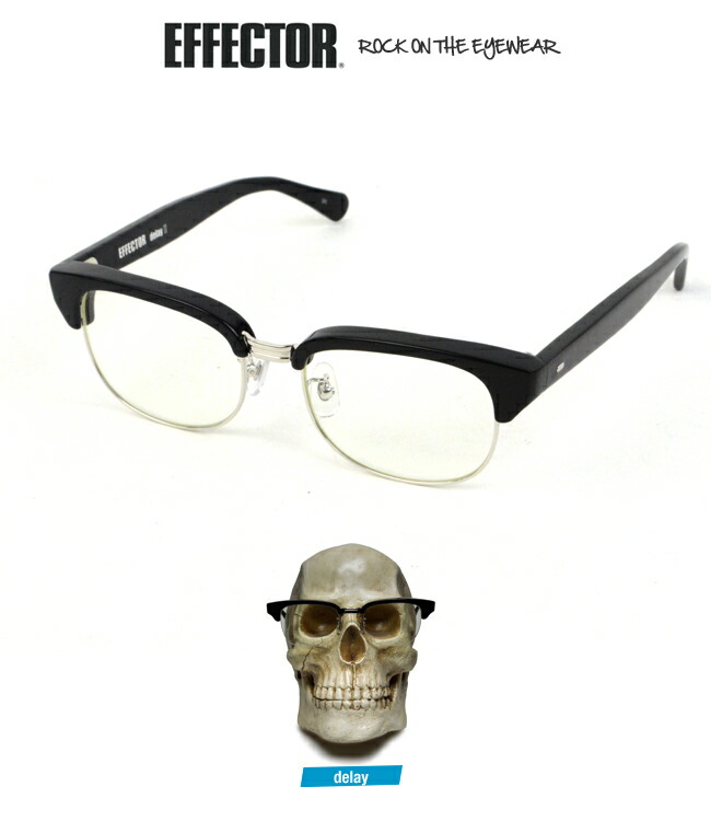 楽天市場】エフェクター EFFECTOR delay II ディレイ II メガネ 眼鏡
