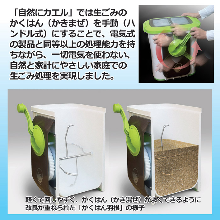 ユアサプライムス.com｜生ごみ処理機 エコクリーン 自然にカエル S