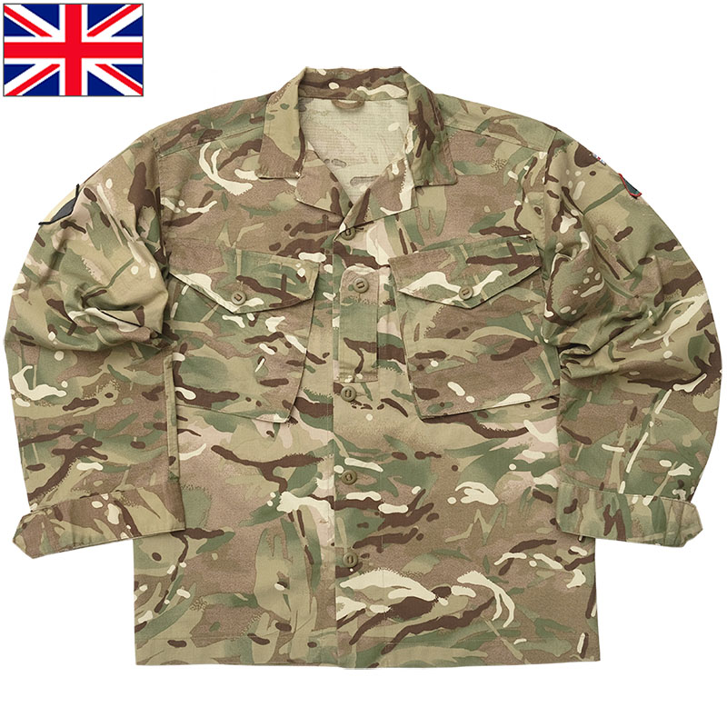楽天市場】イギリス軍 バラックシャツ MTPカモ USED JS212UN 英軍 ARMY