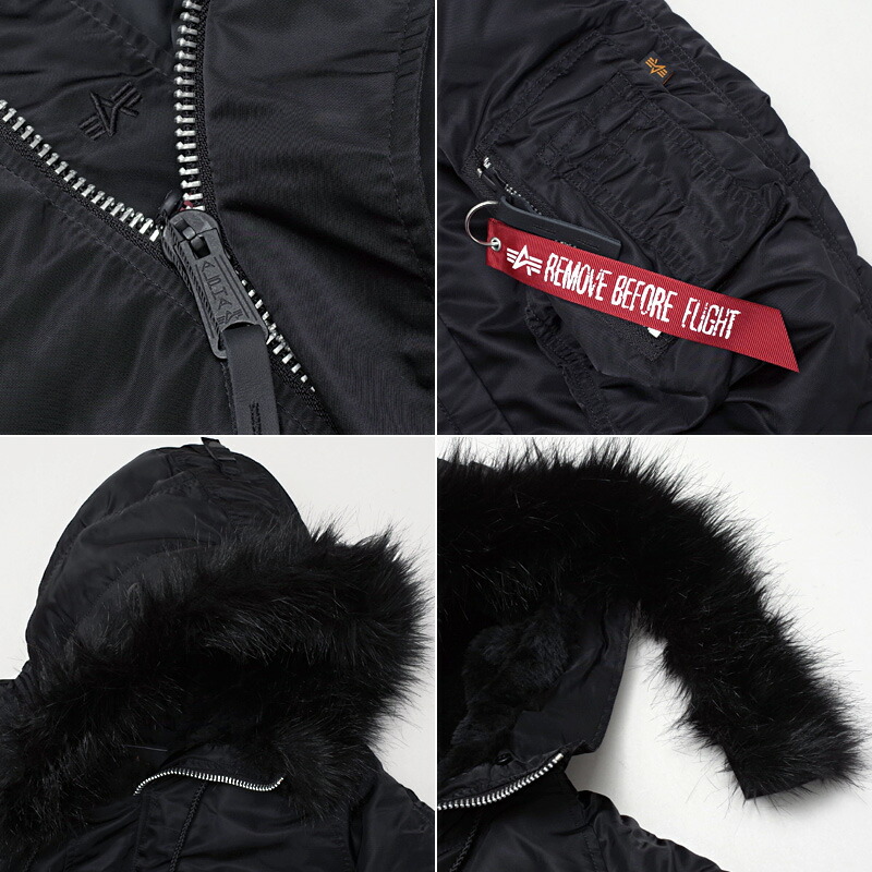 楽天市場】ALPHA社 アルファ #20094 N-3B フライトジャケット タイト