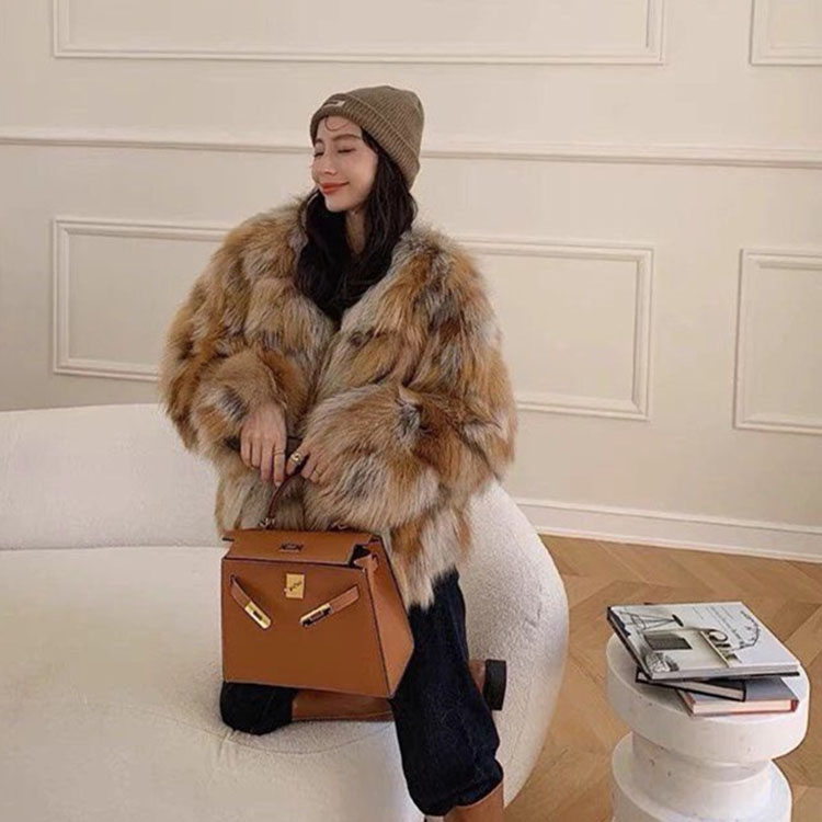 楽天市場】ジャケット フォックス リアルファー コート アウター