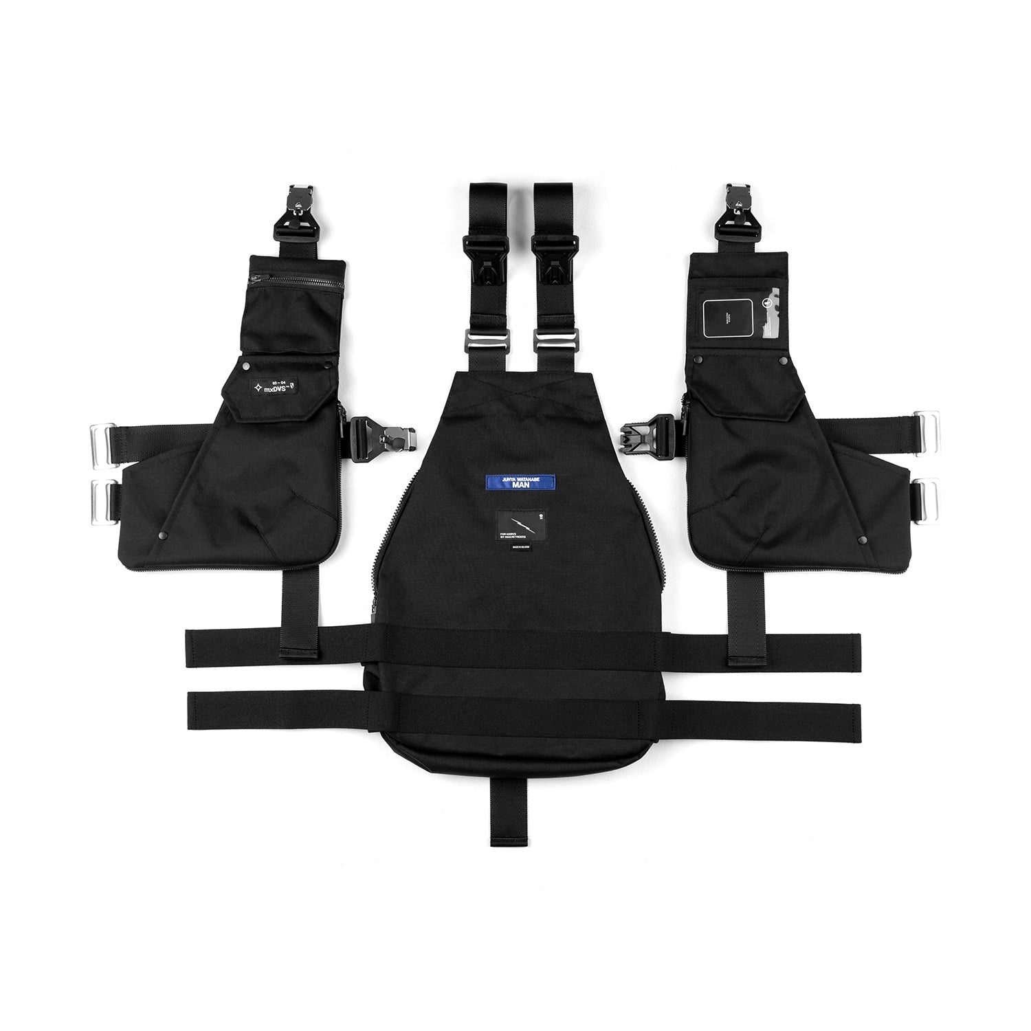 Junya Watanabe MAN x mxDVS Edition FW24 Logo-Patch Cargo Vest