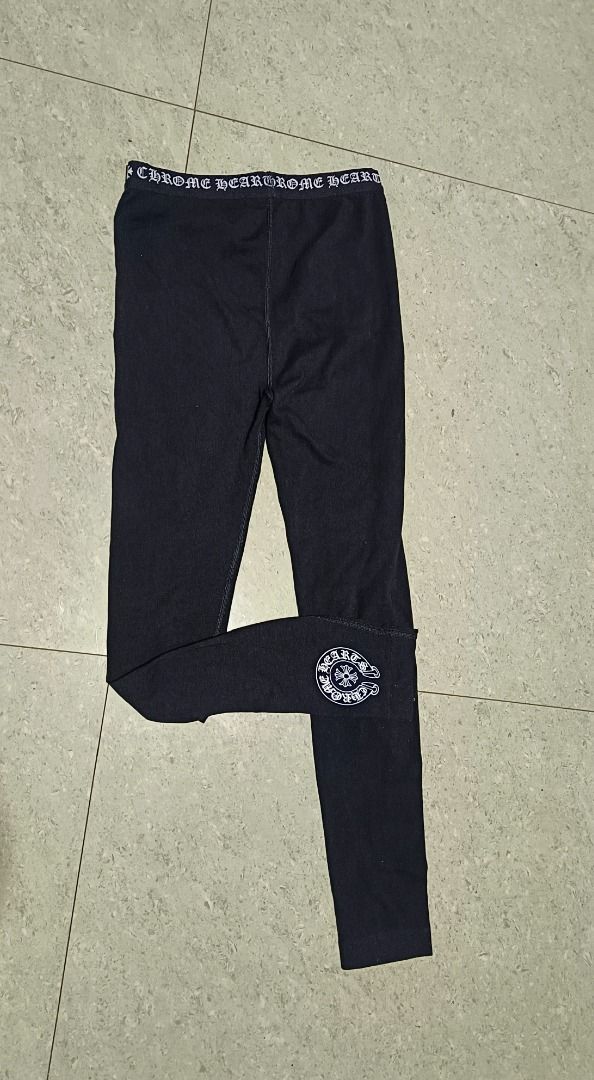 Chrome Hearts Chrome Hearts Leggings OG Horse shoe logo