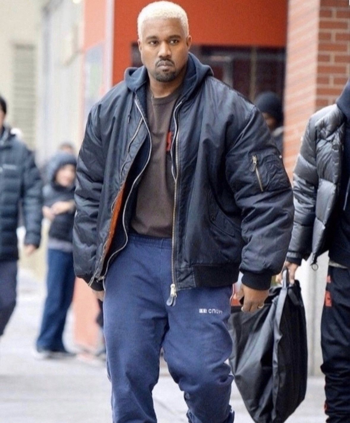 Other Designers Vintage 90's MA-1 Bomber Jacket Alpha Industries