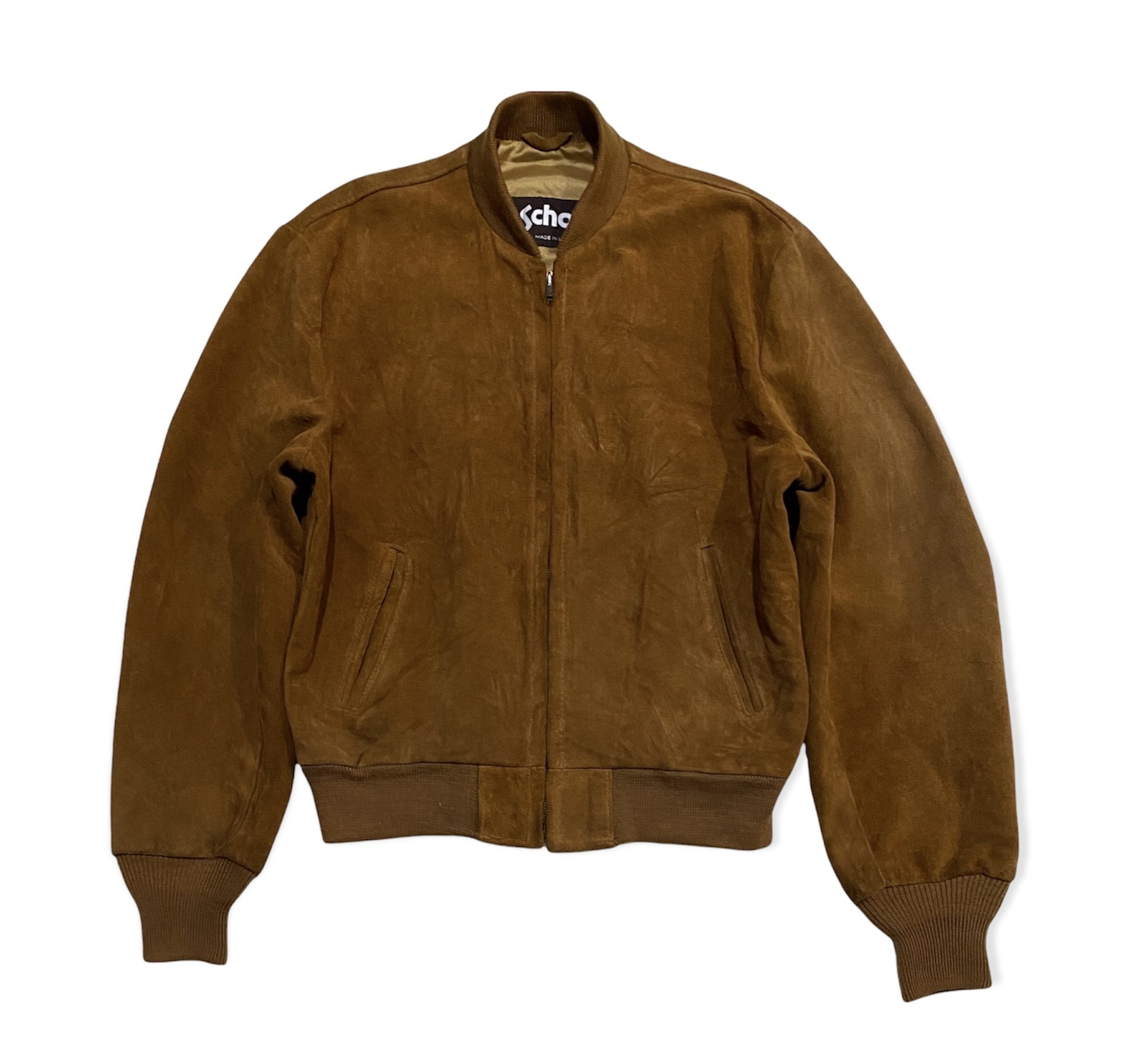 Other Designers Schott NYC - Schott N.Y.C 327 Saddle Suede Leather