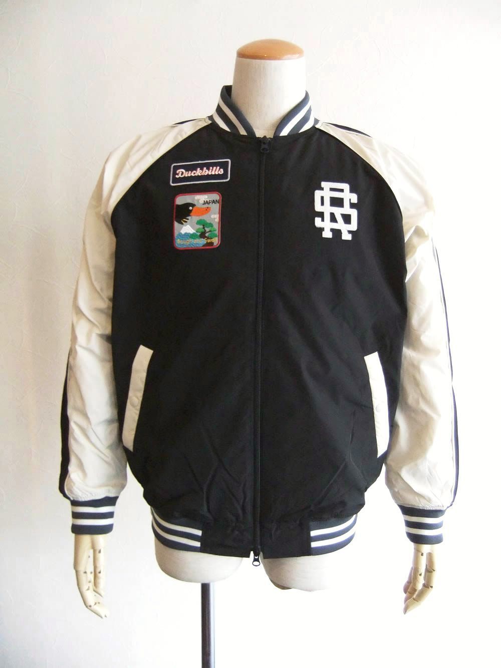 rough and swell・ラフ&スウェル⚫︎防寒ジップジャケットSグレー系