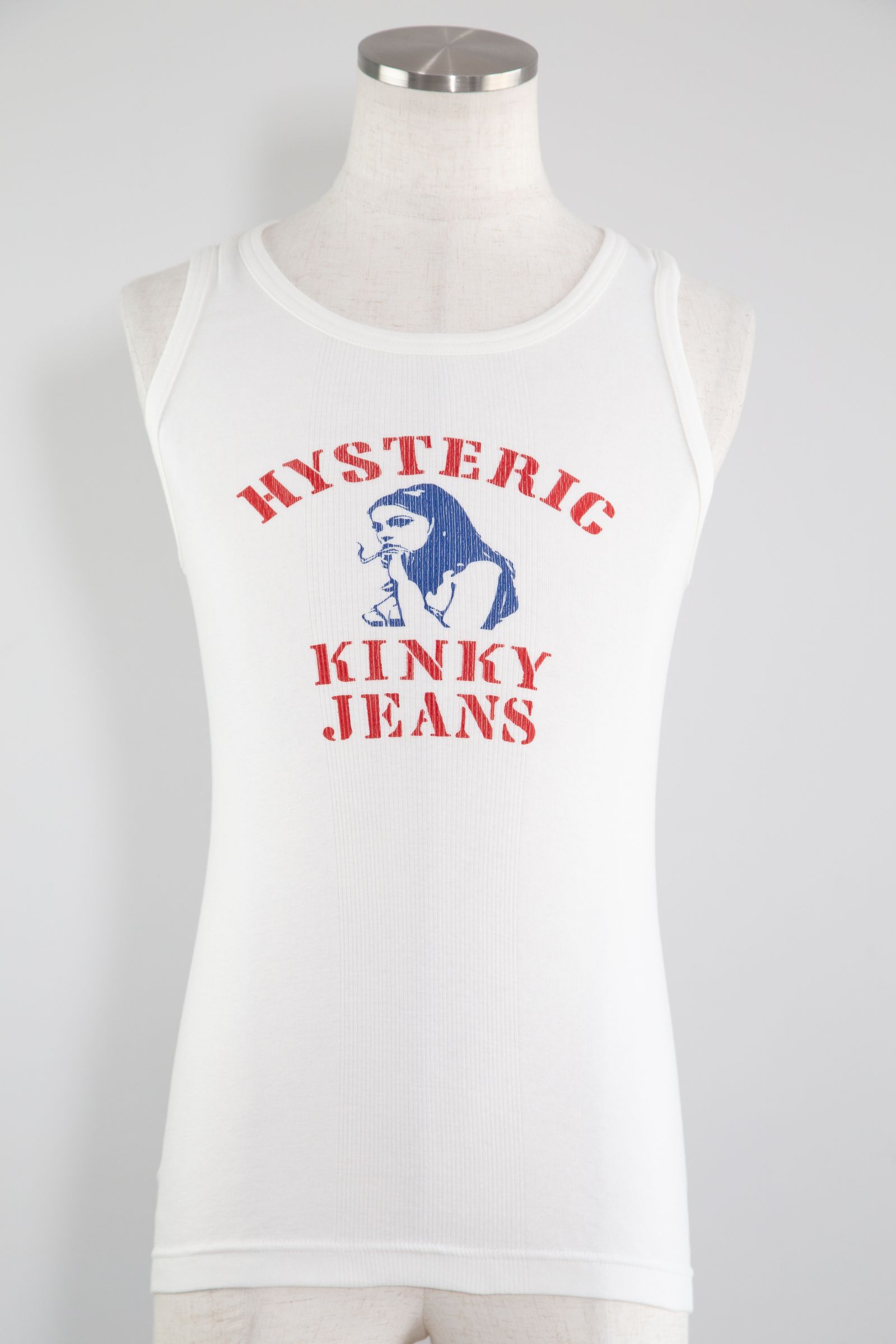 HYSTERIC GLAMOUR - HYS KINKY JEANS タンクトップ / ブラック | Tempt