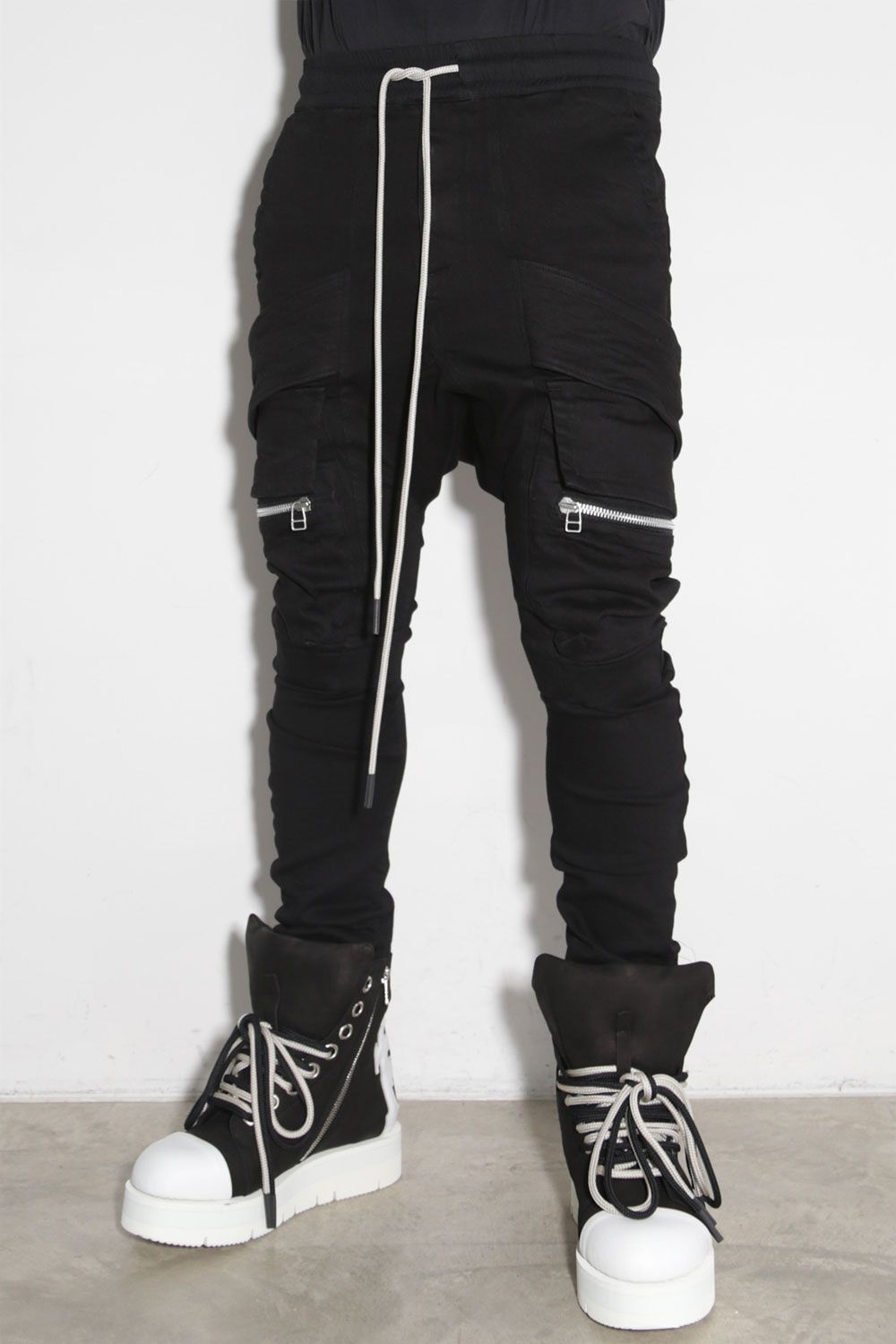 A.F ARTEFACT - サルエルカーゴスキニーデニム / Denim Cargo Sarouel