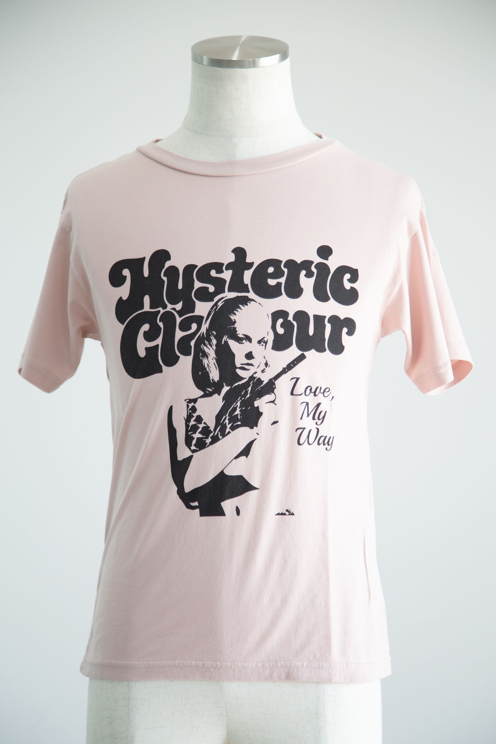 HYSTERIC GLAMOUR - LOVE MY WAY Tシャツ / ベージュ | Tempt