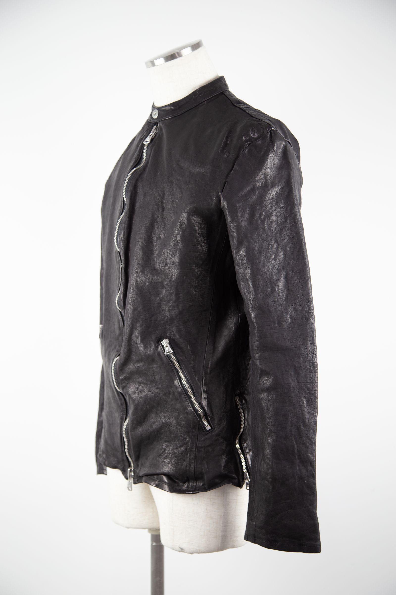 ISAMU KATAYAMA BACKLASH - JAPAN CALF NATURAL DYED “GARMENT-WASH