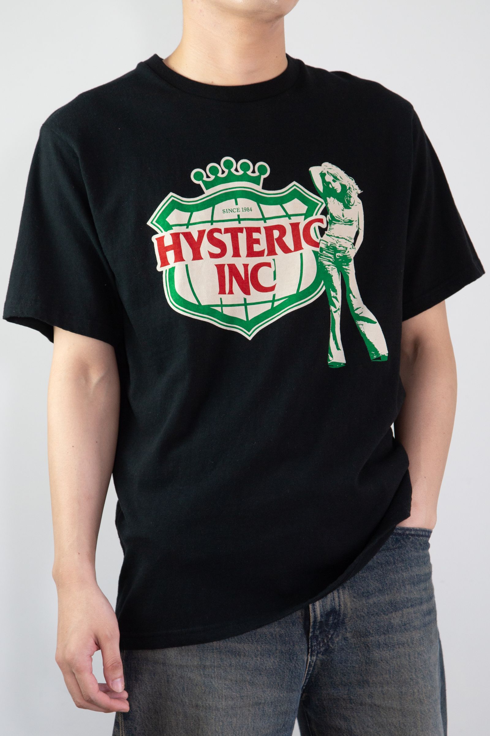 HYSTERIC GLAMOUR - HYSTERIC ALE Tシャツ / ブラック | Tempt
