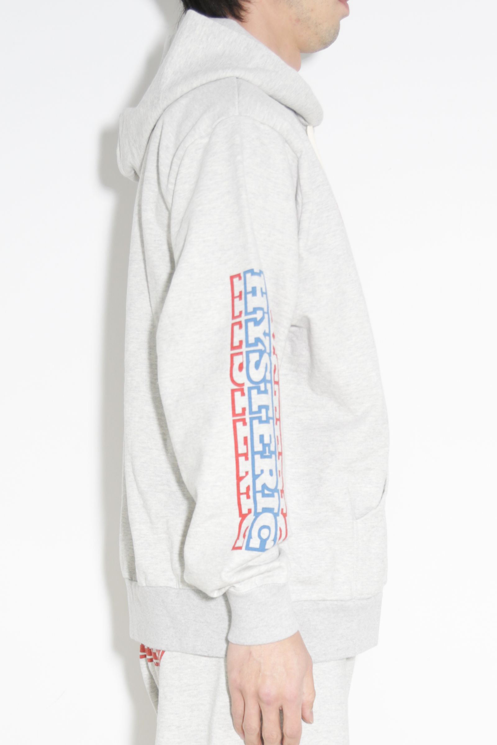 HYSTERIC GLAMOUR - HG BOX LOGOS パーカー / トップグレー | Tempt