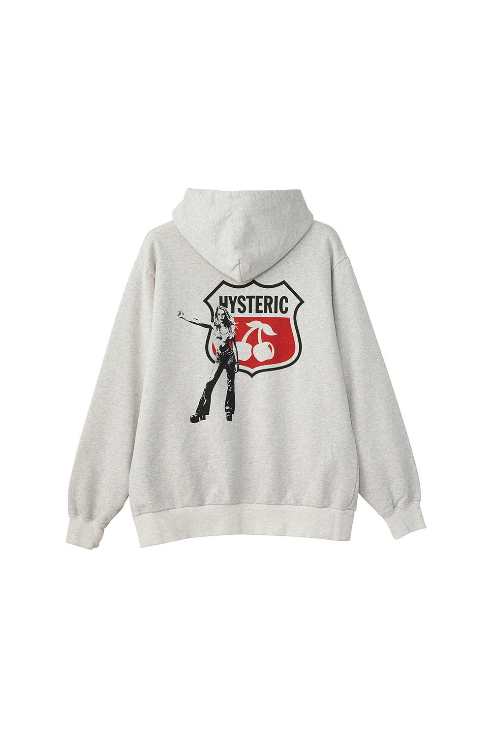 HYSTERIC GLAMOUR - HYSTERIC CHERRY パーカー / トップグレー | Tempt