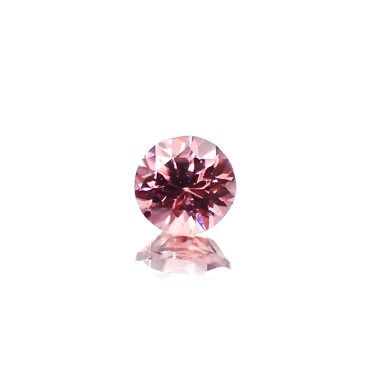 ピンクジルコン スリランカ/カンボジア産 0.78ct / 5x5mm前後
