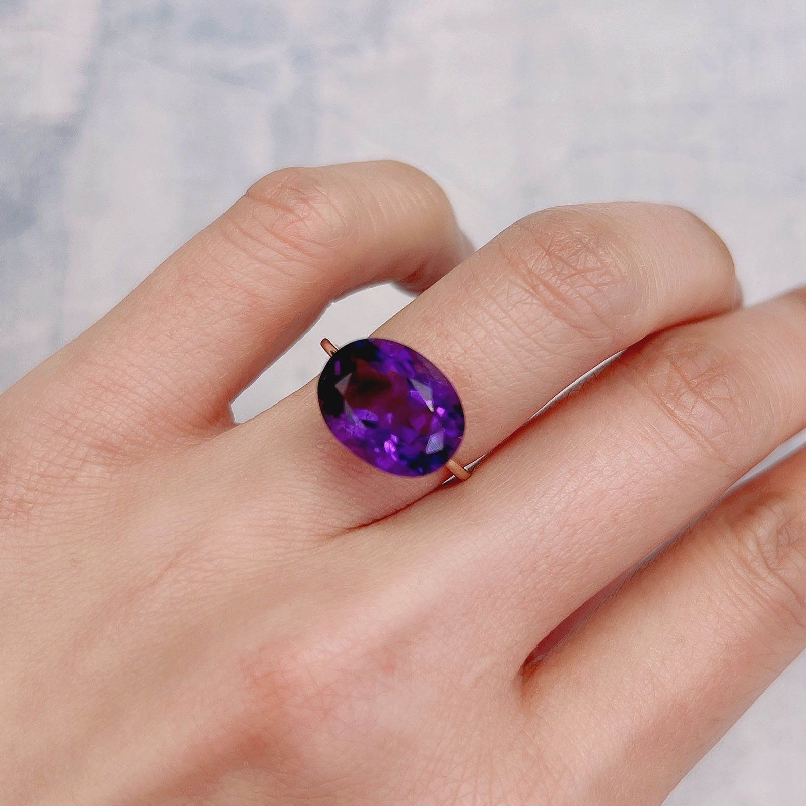 カラーシフトアメジスト(宝石名アメシスト)ブラジル/ウルグアイ産 5.35