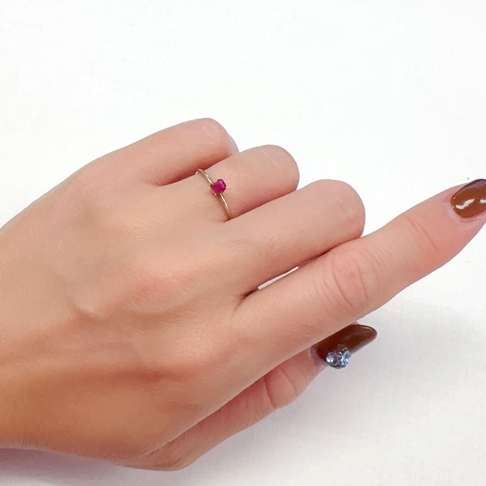 minはる幻の赤い閃光!!☆アメリカ産レッドベリル☆リングオーダー