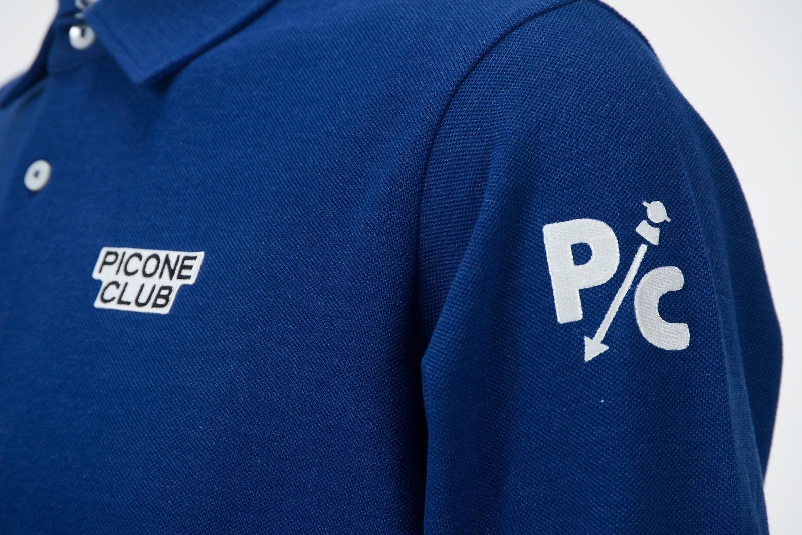 picone club - 長袖ポロシャツ | ブルー | メンズ | ゴルフウェア
