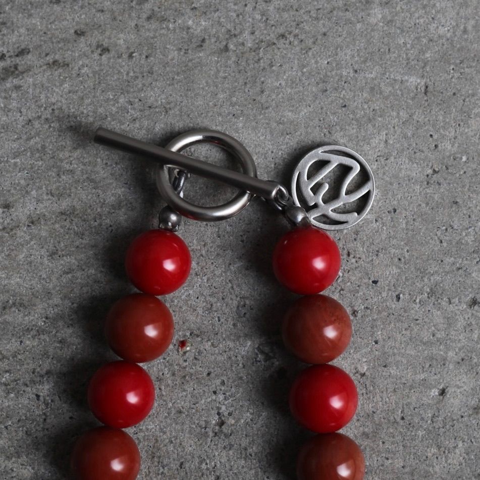 SOSHIOTSUKI - 【お取り寄せ注文可能】Juzu Necklace Tassel(RED