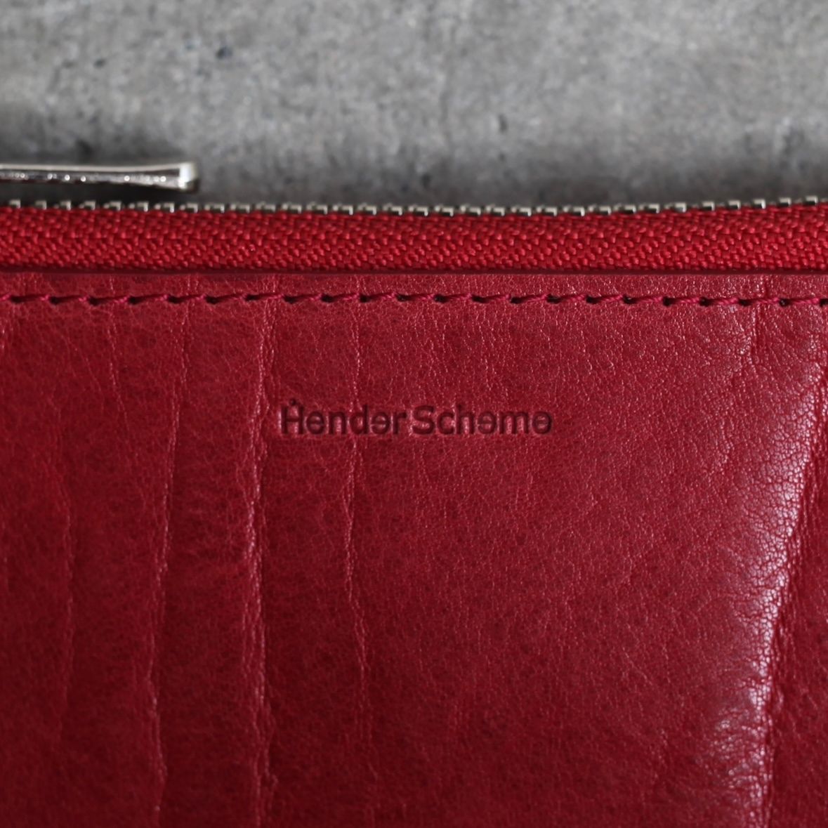 Hender Scheme - 【残り一点】3 Layered Purse(RED) | ACRMTSM ONLINE