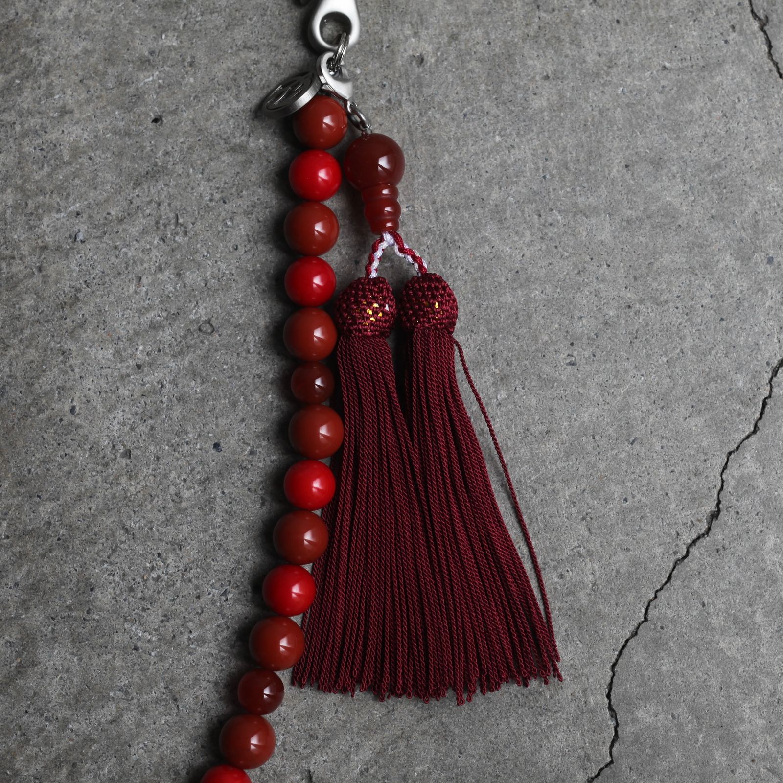 SOSHIOTSUKI - 【お取り寄せ注文可能】Juzu Wallet Chain(RED