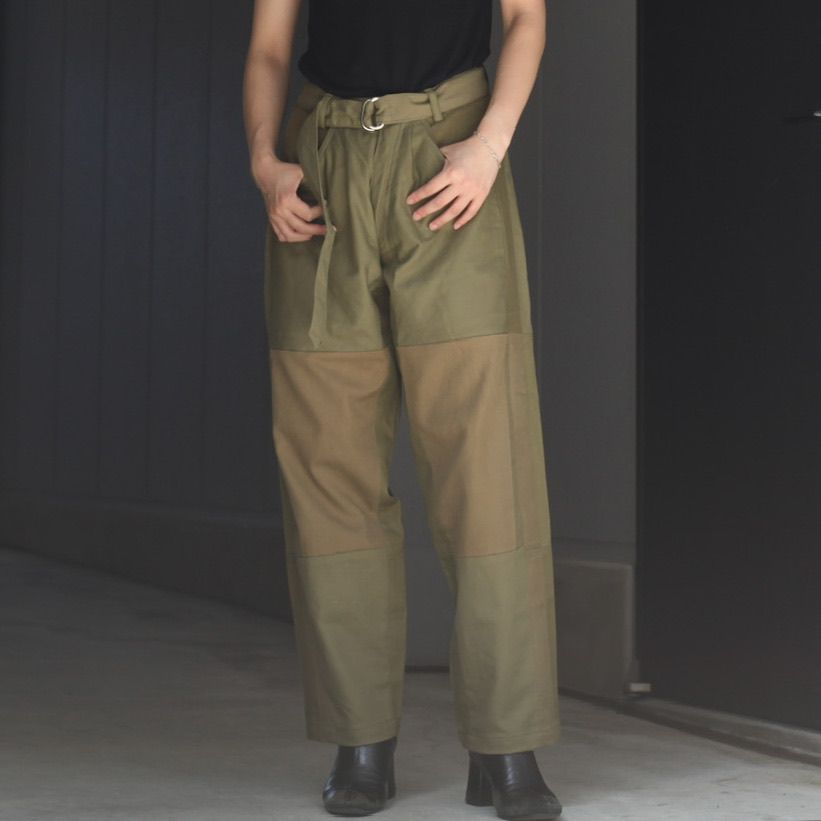 SEEALL - 【残り一点】Reconstructed Belted Buggy Pants_1(S