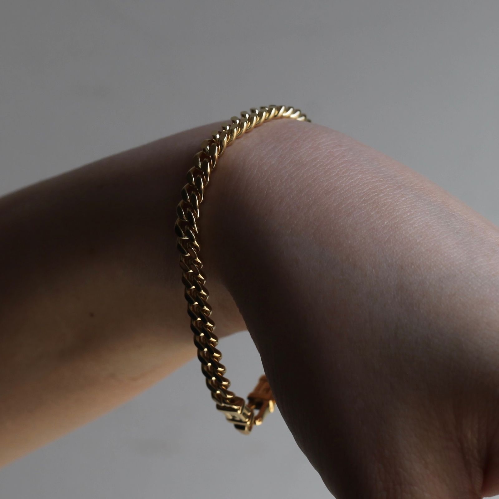 TOMWOOD - 【残りわずか】Curb Bracelet_L(GOLD) | ACRMTSM ONLINE STORE