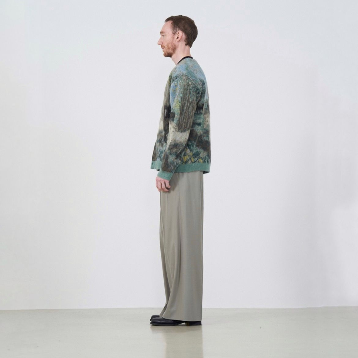 YOKE - 【残りわずか】Horse Jaqucard Mohair Cardigan | ACRMTSM