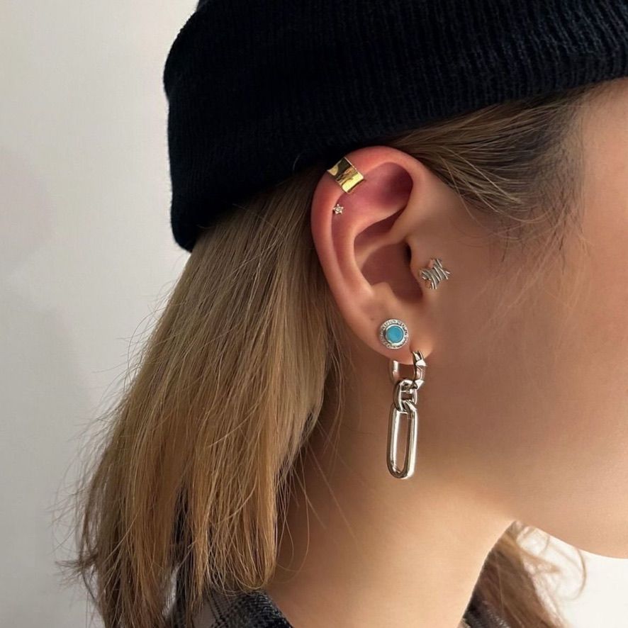 GARNI - 【お取り寄せ注文可能】Clash Combi Chain Pierce_No.1