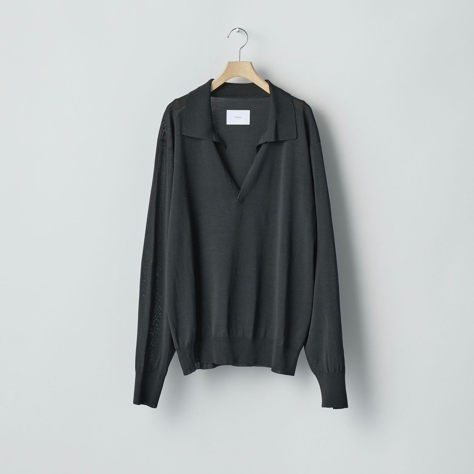 ssstein - 【残りわずか】Wool/Silk Knit Skipper LS | ACRMTSM ONLINE