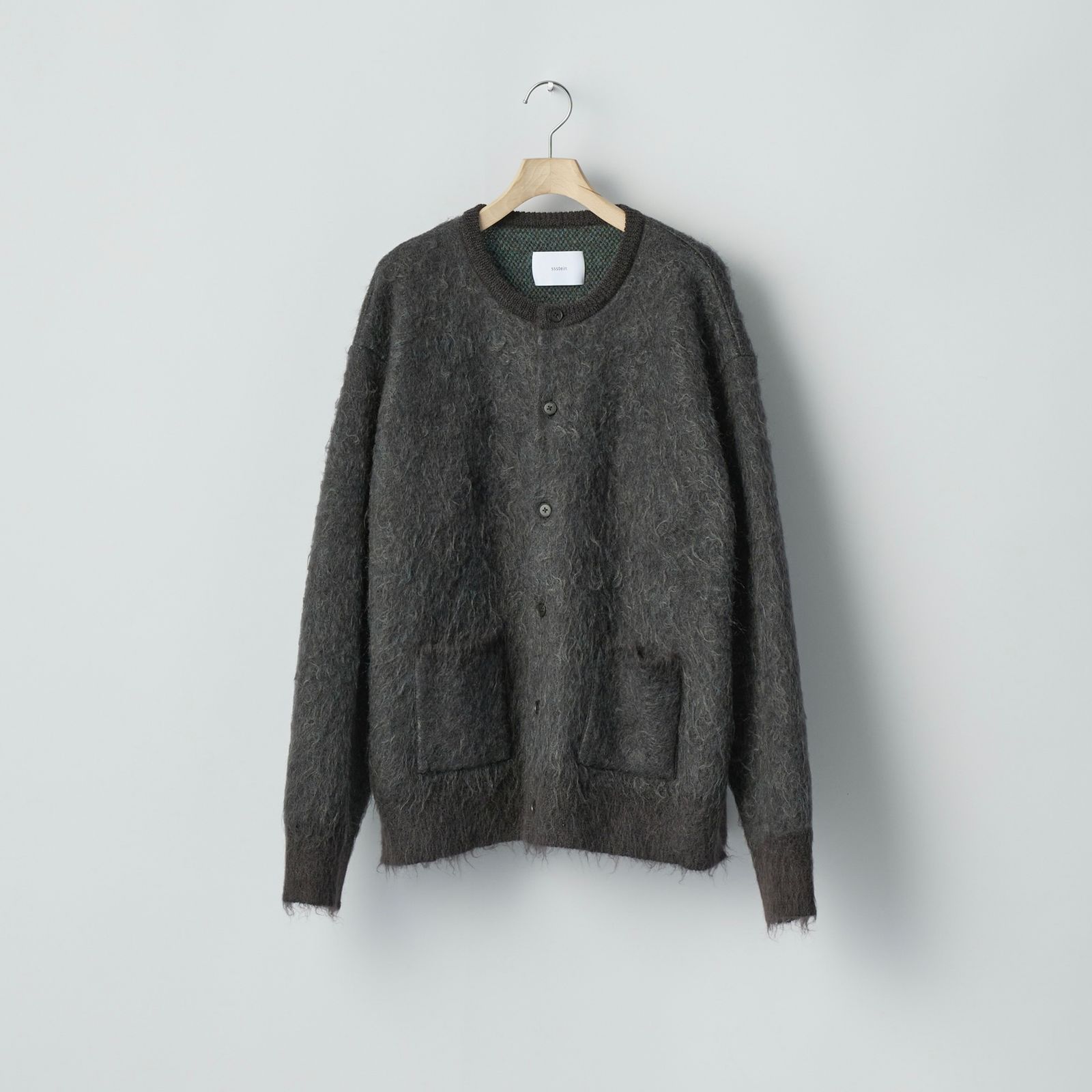 ssstein - 【残りわずか】Kid Mohair Mix Jacquard Knit Cardigan