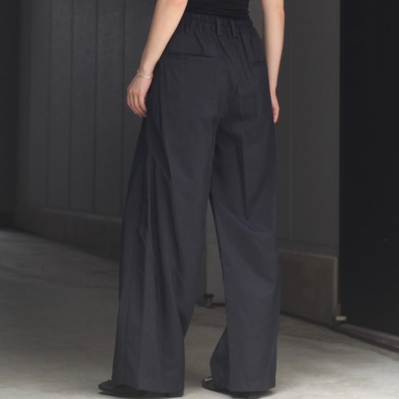 ssstein - 【残り一点】Silk/Nylon Wide Easy Trousers | ACRMTSM