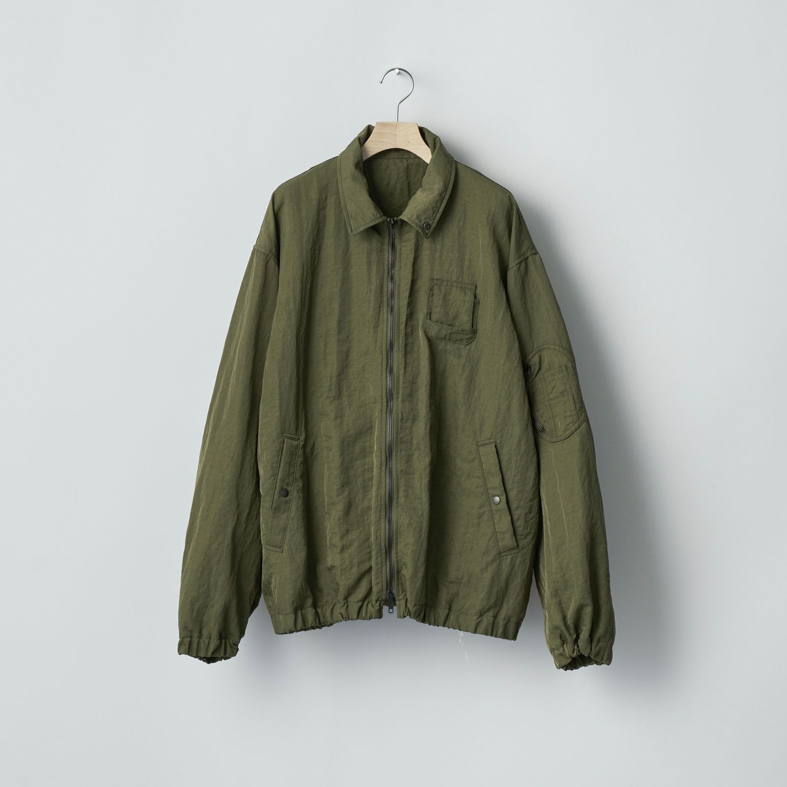 ssstein - 【残り一点】Bio Washed Nylon Oversized Fight Jacket