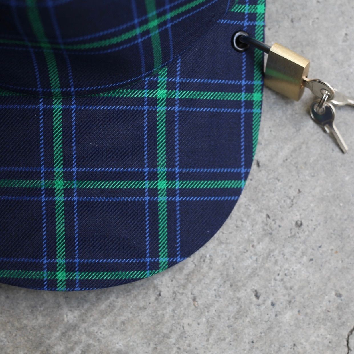 kidill HIZUME タータンリボンベレー帽