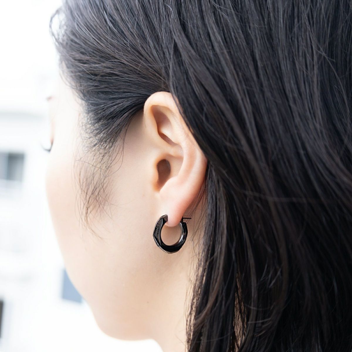 GARNI - 【お取り寄せ注文可能】Crockery Pierce_L 左耳用(BLACK