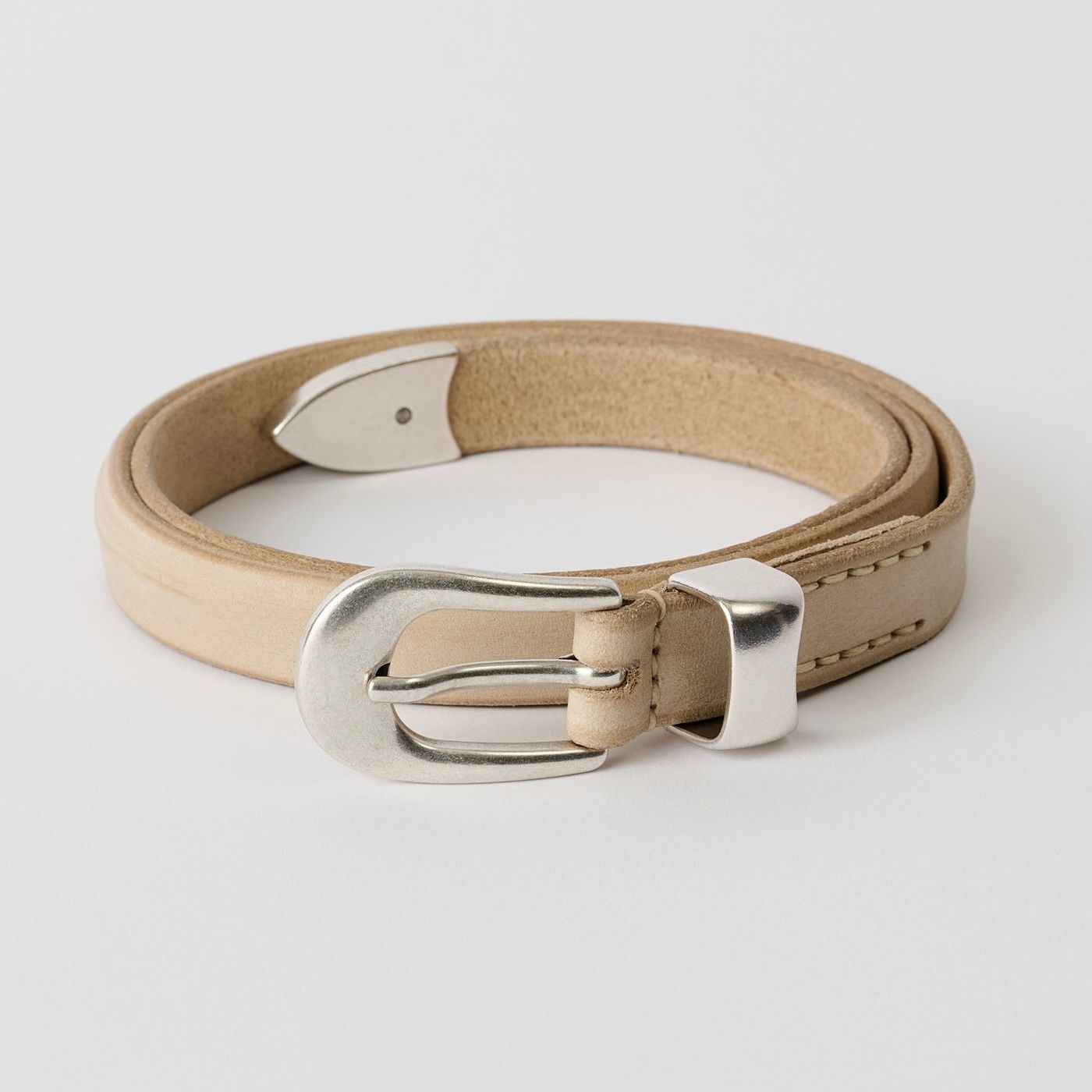 OUR LEGACY - 【残り一点】2cm Belt(CHALKY WHITE) | ACRMTSM ONLINE STORE