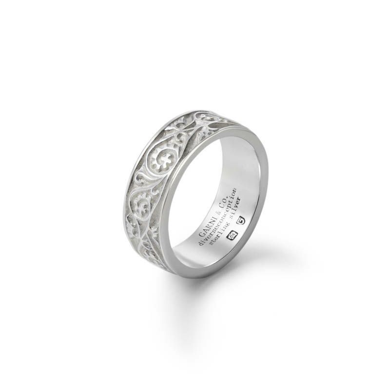 GARNI - 【お取り寄せ注文可能】Vine Pattern Ring_Light(WHITE