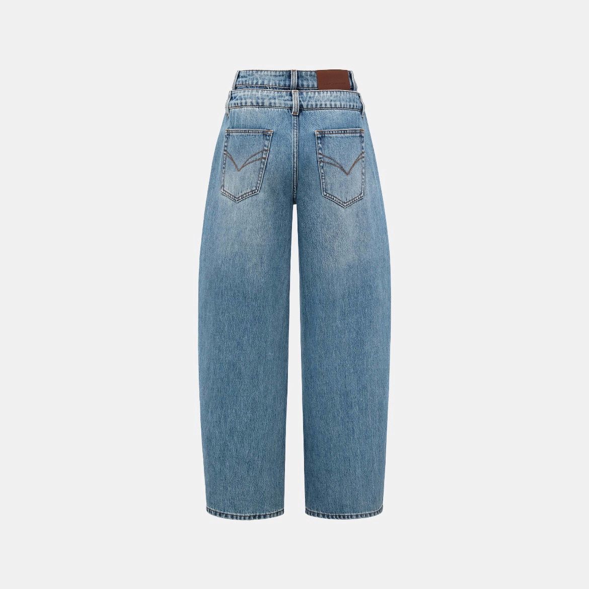 Feng Chen Wang - 【残り一点】Double Waist Denim Trousers | ACRMTSM