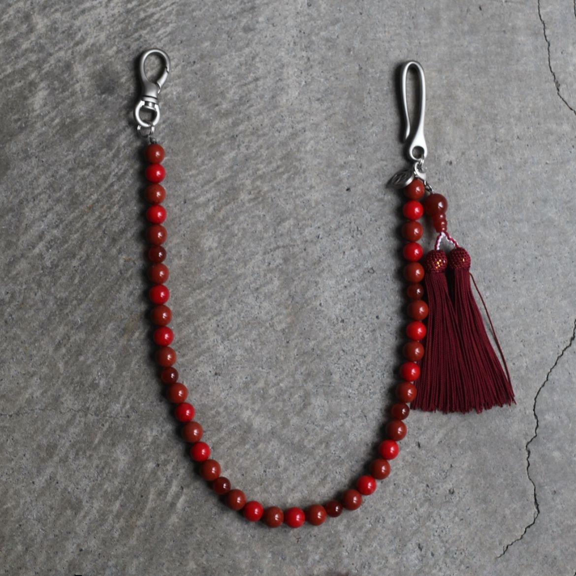 SOSHIOTSUKI - 【お取り寄せ注文可能】Juzu Wallet Chain(RED