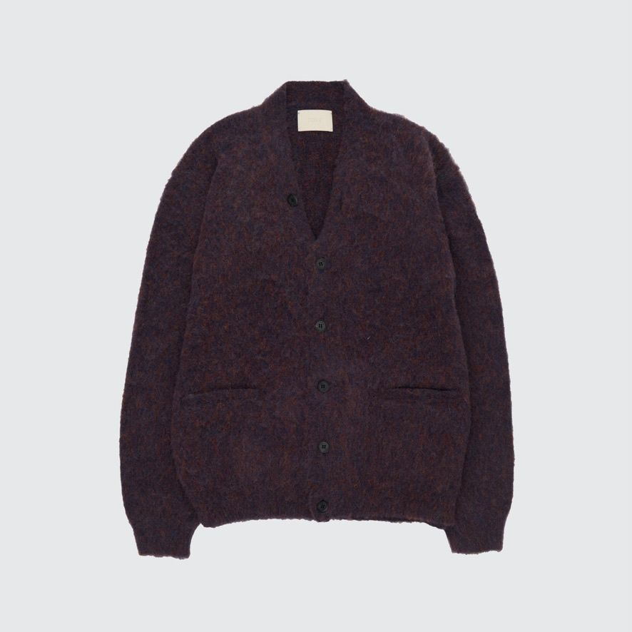 YOKE - 【残り一点】3color Mix Baby Alpaca Cardigan | ACRMTSM