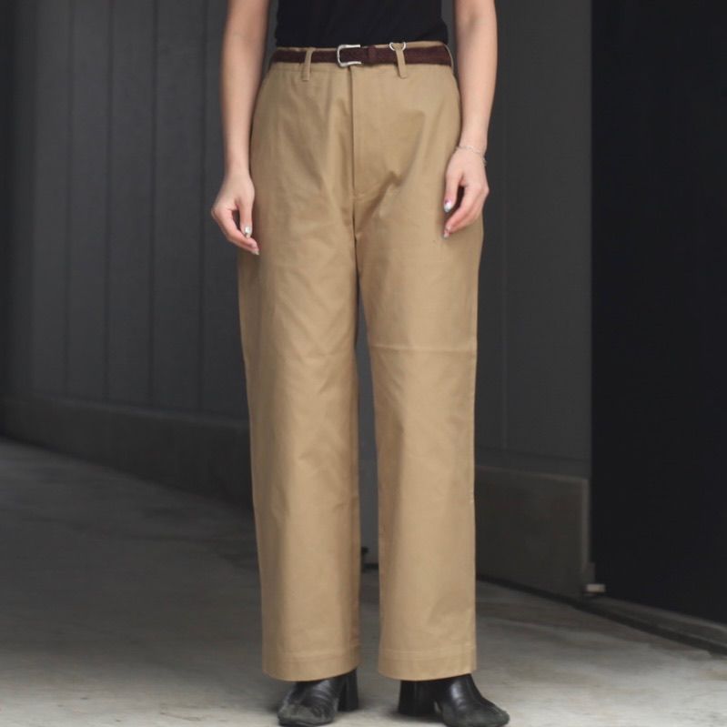 UNIVERSAL PRODUCTS - 【残りわずか】No Tuck Chino Trousers
