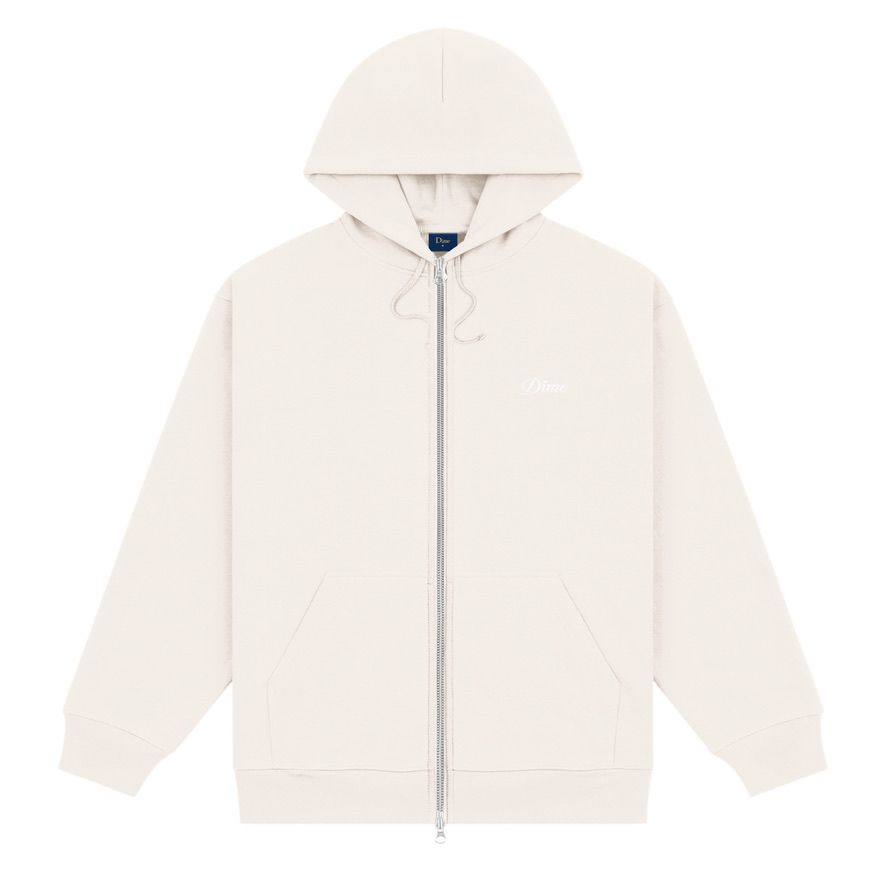 Dime - 【残りわずか】Cursive Small Logo Zip Hoodie | ACRMTSM