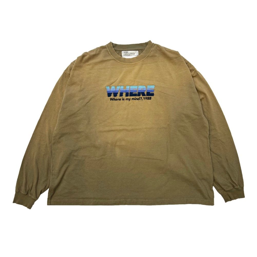 DAIRIKU - 【残りわずか】Where Vintage Theme Tee | ACRMTSM ONLINE STORE