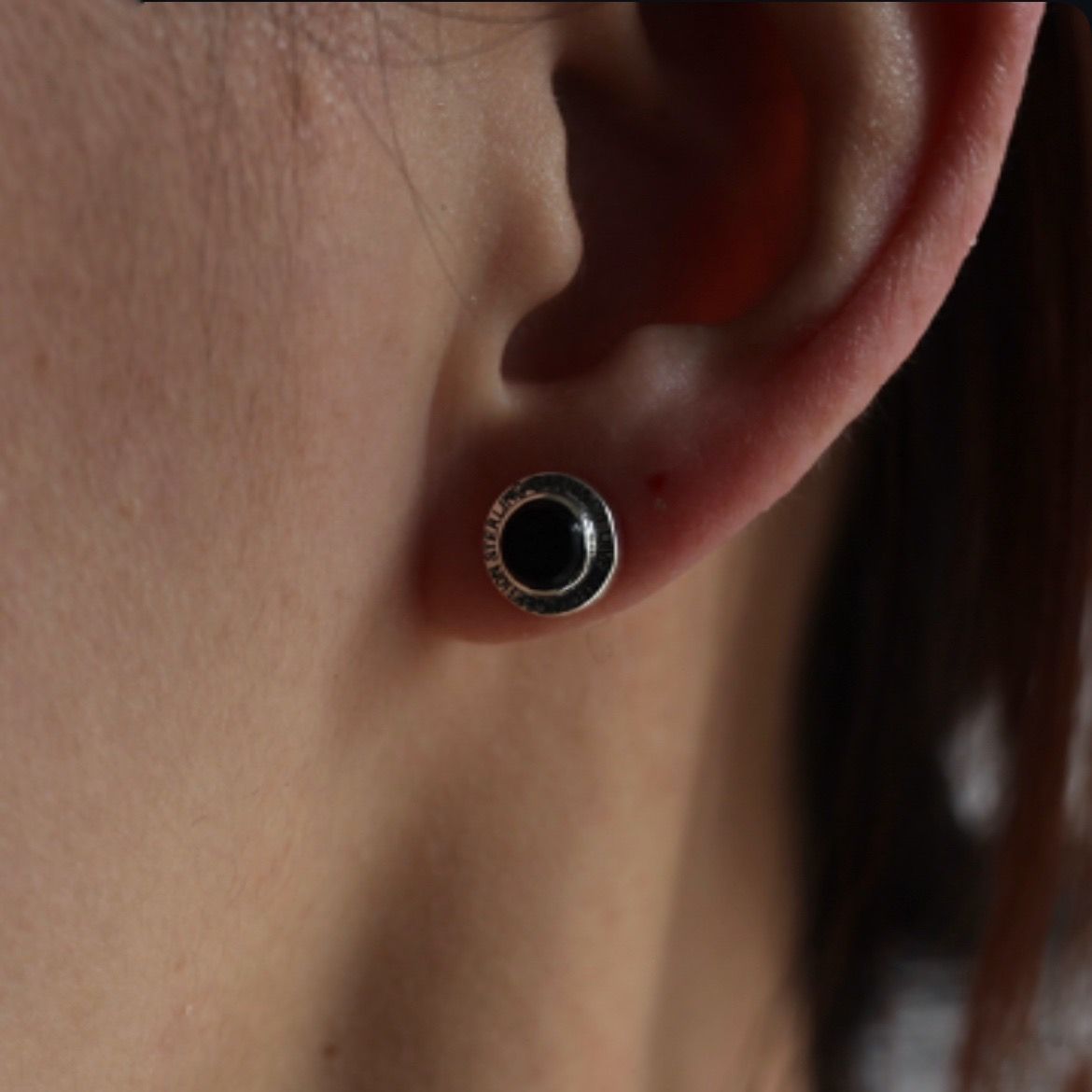 GARNI - 【お取り寄せ注文可能】Round Stone Pierce(BLACK) | ACRMTSM